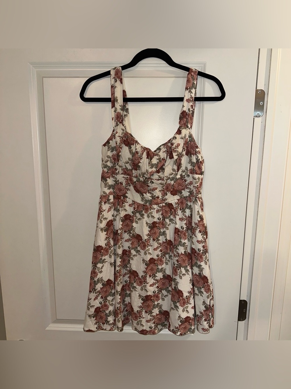 Altar’d State Cream Floral Print Dress